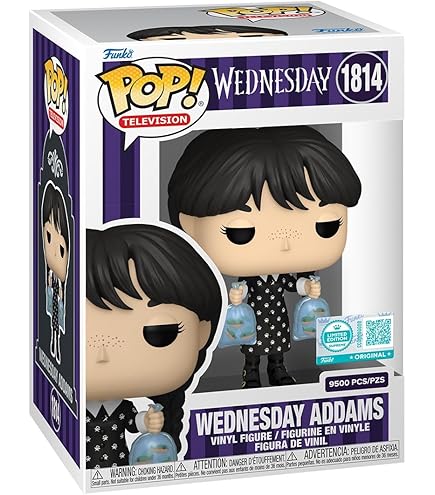 Funko Pop! TV: Wednesday - Wednesday Addams, Figures - Amazon Canada